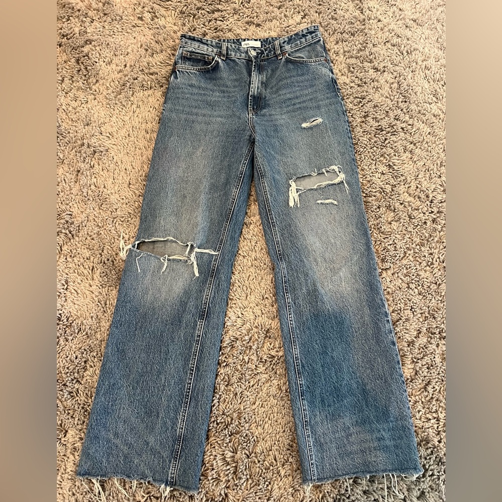 ZARA High Waisted Jeans